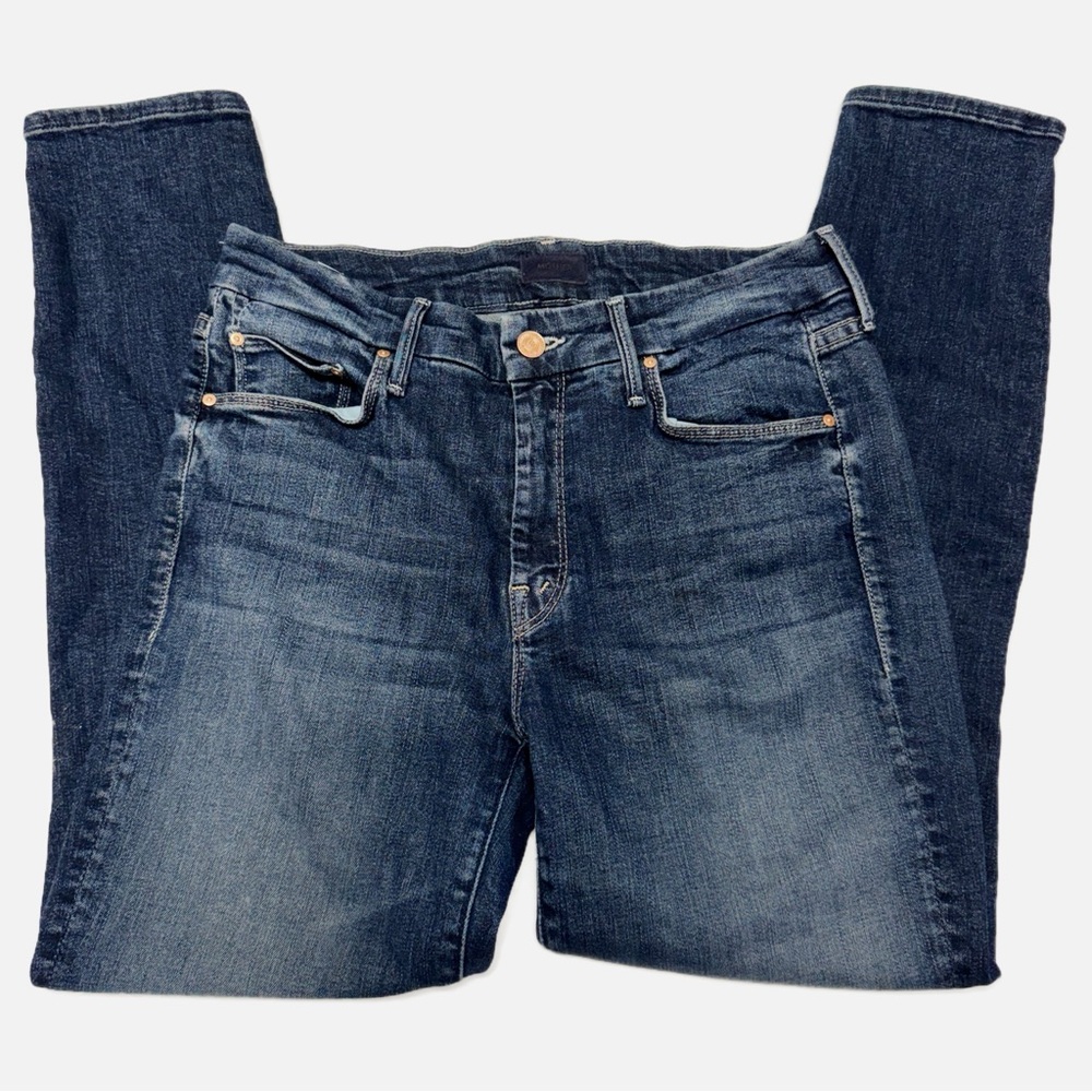 MOTHER | The Looker Crop - On The Edge Wash - Picture 4 of 16